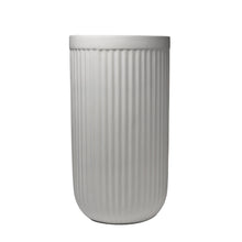 Load image into Gallery viewer, Dorsey Fluted Fiberglass Planter Collection- White
