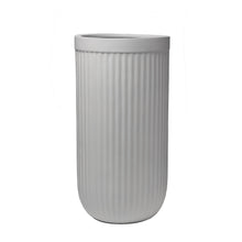 Load image into Gallery viewer, Dorsey Fluted Fiberglass Planter Collection- White
