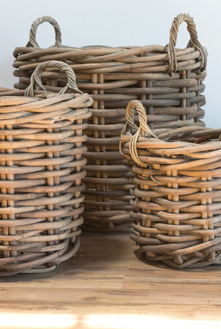 Kubu Basket Collection- With Handles
